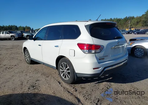 2014 Nissan Pathfinder S из США, поврежденный, VIN 5N1AR2MM9EC681716